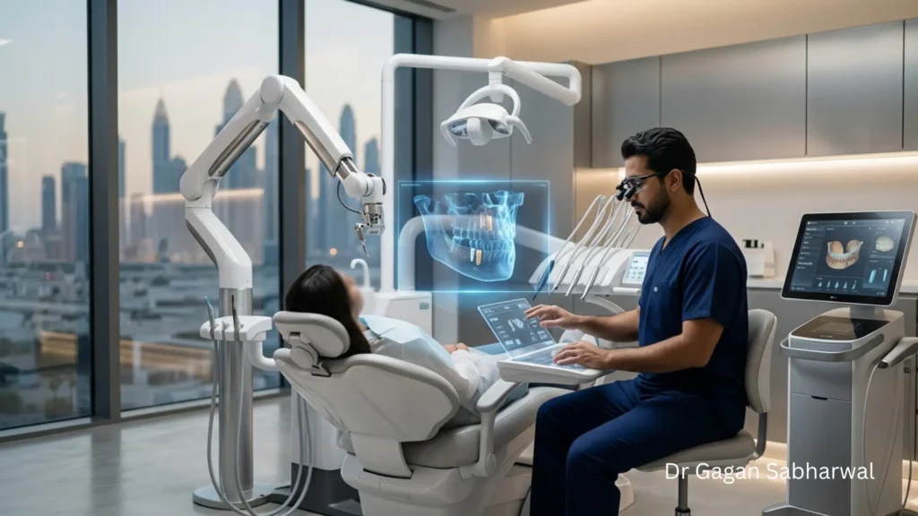 Real-time 3D navigation dental implant in Dubai